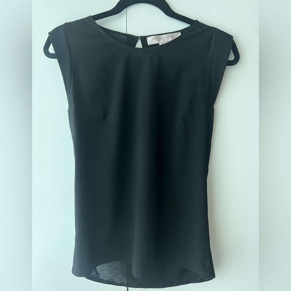 3 for $25---French Connection | Classic Black Tank Top